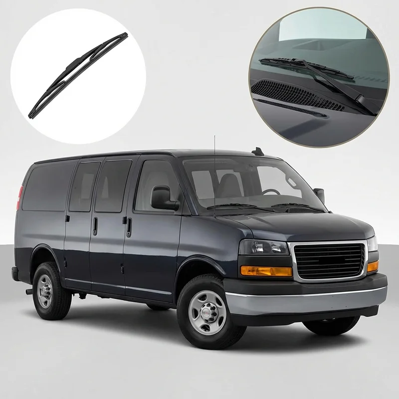 Passenger Side Wiper Blade for GMC Savana 3500 (1996 - 2025) - 1